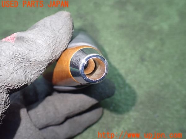 3UPJ=34460614]レクサス IS250 バージョンL(GSE20)中期 純正 シフトノブ 木目 ウッド 中古_m4