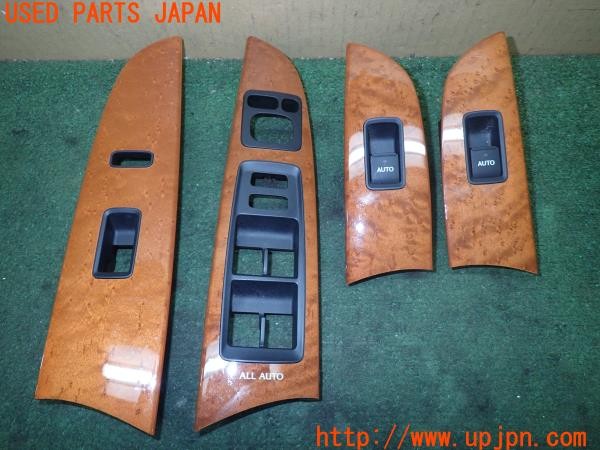3UPJ=34460626]レクサス IS250 バージョンL(GSE20)中期 純正 ドアスイッチパネル 木目 ウッド 中古_m0