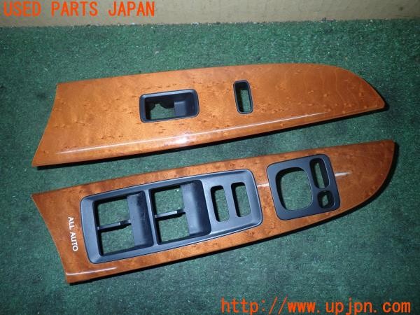 3UPJ=34460626]レクサス IS250 バージョンL(GSE20)中期 純正 ドアスイッチパネル 木目 ウッド 中古_m1