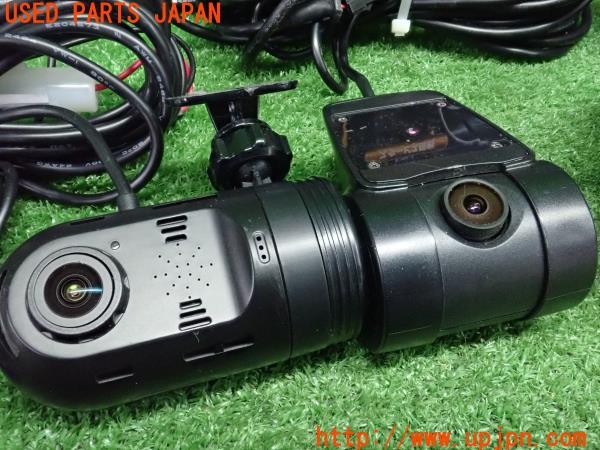 3UPJ=34470579]ベンツ B180(246242 W246)UPTY×KEITO UP-K013 UP-K/Rs ドライブレコーダー 前後セット 中古_m3