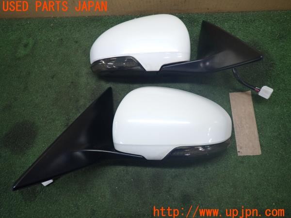 3UPJ=34480036]マークX 250S GRスポーツ(GRX130)後期 純正 ドアミラー LEDシーケンシャルウインカー付き 中古_m0