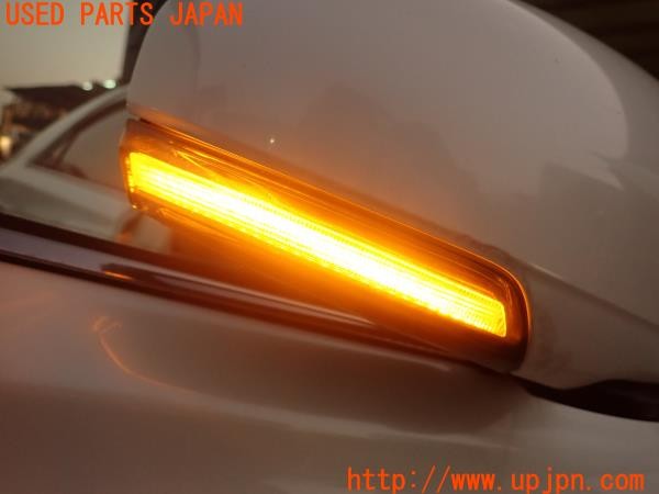 3UPJ=34480036]マークX 250S GRスポーツ(GRX130)後期 純正 ドアミラー LEDシーケンシャルウインカー付き 中古_m4