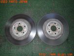 3UPJ=34480305]マークX 250S GRスポーツ(GRX130)後期 レクサス純正 フロントディスクローター 直径356mm 中古_s0