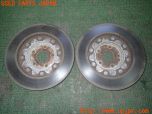 3UPJ=34480305]マークX 250S GRスポーツ(GRX130)後期 レクサス純正 フロントディスクローター 直径356mm 中古_s4