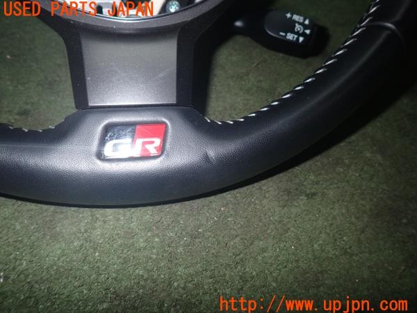 3UPJ=34480617]マークX 250S GRスポーツ(GRX130)後期 純正 ステアリング スイッチ付き 中古_m2