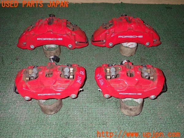 3UPJ=34550302]ポルシェ タイカン 4S(J1NB 9J1型)純正 brembo ブレンボ キャリパーローターセット 中古_m2