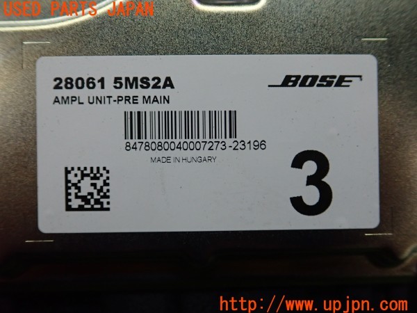3UPJ=34560511]アリア(FE0)純正 BOSE 28061 5MS2A アンプ 中古_m4