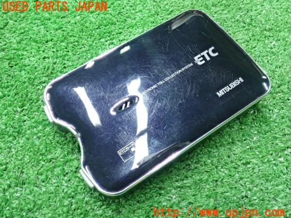 3UPJ=34610503]パジェロ エクシード(V93W)純正 三菱電機 ミツビシ EP-9U79 ETC車載器 中古_m0