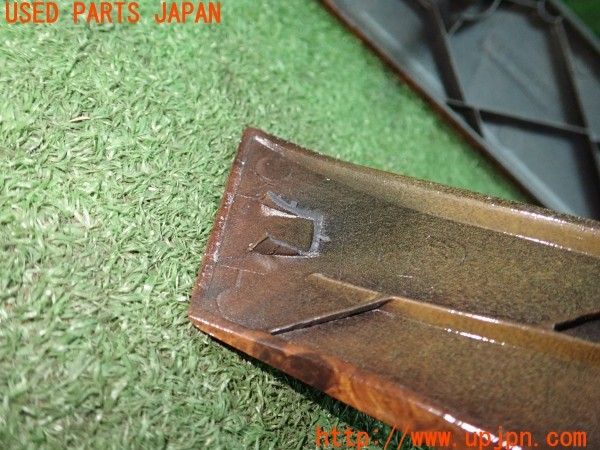 3UPJ=34670645]ベンツ ビアノ 3.2アンビエンテ(639811 W639)純正 内装パネル オーディオパネル インストルメントパネル 木目調 中古_m3