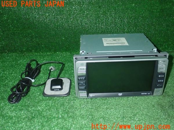 3UPJ=34730502]マークX 250G Fパッケージ(GRX120)前期 純正オプション DVDナビ NDCN-W55 08545-00N31 中古_m0