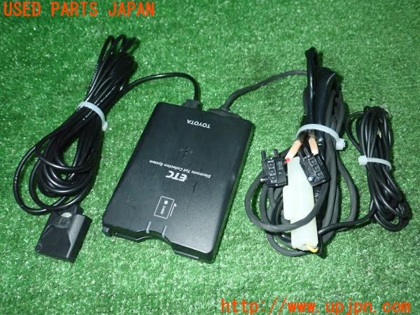 3UPJ=34730503]マークX 250G Fパッケージ(GRX120)前期 トヨタ純正 ETC車載器 08686-00300 中古_m0