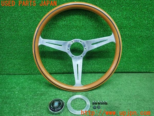 3UPJ=34750617]ロードスター Vスペシャル(NA6CE)後期 NARDI ナルディ CLASSIC クラシック ウッド ステアリング 360mm 中古_m0