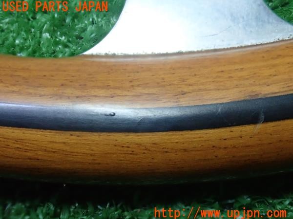 3UPJ=34750617]ロードスター Vスペシャル(NA6CE)後期 NARDI ナルディ CLASSIC クラシック ウッド ステアリング 360mm 中古_m2