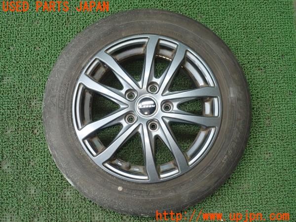 3UPJ=34820961]フリード(FREED)ハイブリッド(GB7)後期 オートバックス LEBEN レーベン ホイール① 15×6J +53 PCD114.3 5穴 1本 中古_m0