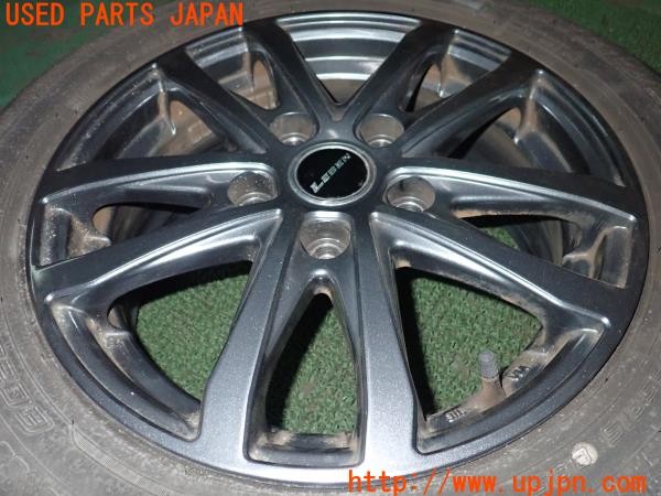 3UPJ=34820961]フリード(FREED)ハイブリッド(GB7)後期 オートバックス LEBEN レーベン ホイール① 15×6J +53 PCD114.3 5穴 1本 中古_m2