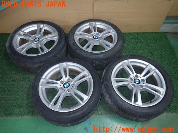 3UPJ=34840920]BMW X3(WX35 F25)純正 ホイール 19×8.5J +38 9.5J +48 PCD120 5穴 4本 中古_m0