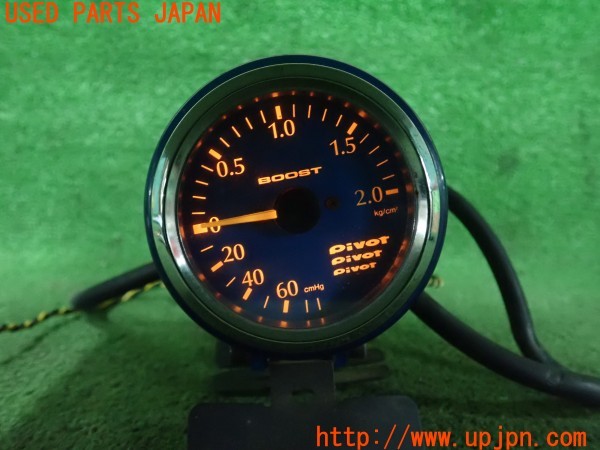 3UPJ=34850556]ランドクルーザー100 VXリミテッド Gセレクション(HDJ101K)前期 PIVOT ピボット ブースト計 60φ 機械式 中古_m4