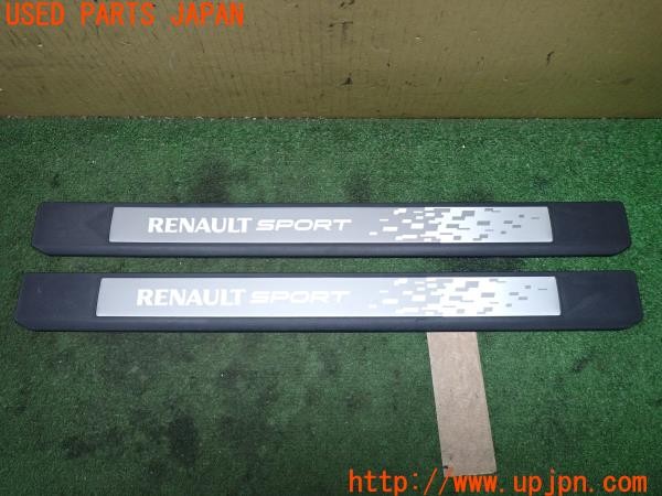 3UPJ=34870616]ルノー メガーヌ ルノースポール 273トロフィー2(DZF4R1)純正 スカッフプレート 中古_m0