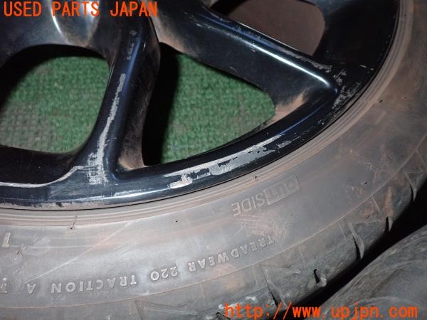 3UPJ=34870906]ルノー メガーヌ ルノースポール 273トロフィー2(DZF4R1)純正 タイヤホイール 18×8.25J +65 PCD114.3 5穴 4本 中古_m2