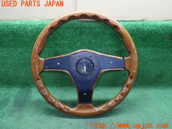 3UPJ=34890617]ハイラックスサーフ(KZN130W)NARDI ナルディ GARA3 ステアリング ウッドステアリング 360mm 中古_m3