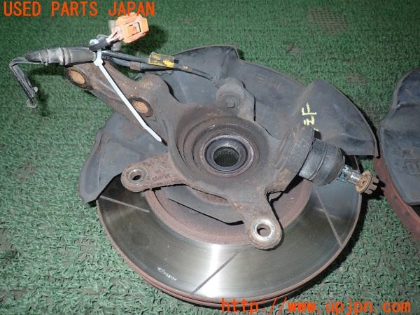 3UPJ=34920419]シビック タイプR(EP3)前期 純正 フロントナックルハブ MEGAN RACING ボールジョイント付き 中古_m1