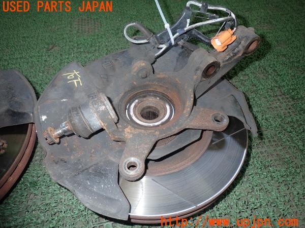 3UPJ=34920419]シビック タイプR(EP3)前期 純正 フロントナックルハブ MEGAN RACING ボールジョイント付き 中古_m2