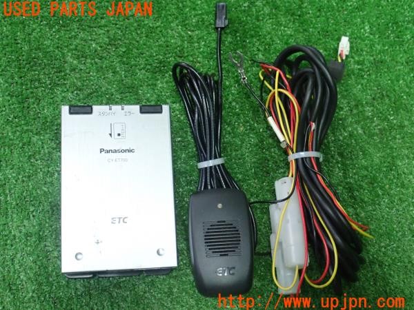 3UPJ=34930503]BMW Z4 ロードスター(BT30 E85)前期 Panasonic パナソニック CY-ET700D ETC車載器 中古_m0