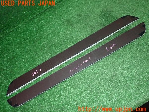 3UPJ=34930616]BMW Z4 ロードスター(BT30 E85)前期 社外 流れるスカッフプレート 2点 中古_m1