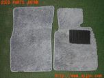 3UPJ=34930629]BMW Z4 ロードスター(BT30 E85)前期 HOT FIELD ホットフィールド フロアマット シャギーラグ調 2点 中古_s0