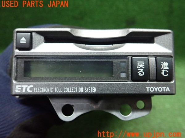 3UPJ=34940503]アルファードハイブリッド(ATH10W)純正ビルトイン 86980-28020 ETC車載器 中古_m2