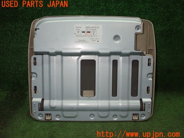 3UPJ=34940559]アルファードハイブリッド(ATH10W)純正 86680-58030-A0 CN-TT2500A フリップダウンモニター_m2