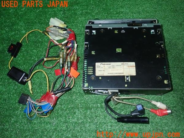 3UPJ=34950518]セドリック ワゴン GL(WY30)carrozzeria カロッツェリア MEH-P717 MDプレーヤー 難有 中古_m1