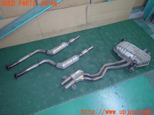 3UPJ=34980152]BMW Z4 ロードスター 2.5i(BT25 E85)前期 純正 マフラー 2分割カット 中古_m0