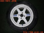 3UPJ=35000961]スイフト XGエアロ(ZC71S 4型)RAYS レイズ VOLK RACING TE37 ホイール 15×6.5JJ +39 PCD100 4穴 1本 中古_s0