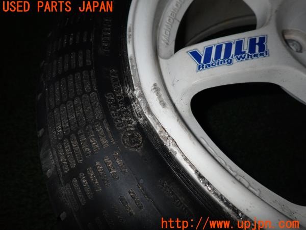 3UPJ=35000961]スイフト XGエアロ(ZC71S 4型)RAYS レイズ VOLK RACING TE37 ホイール 15×6.5JJ +39 PCD100 4穴 1本 中古_m3