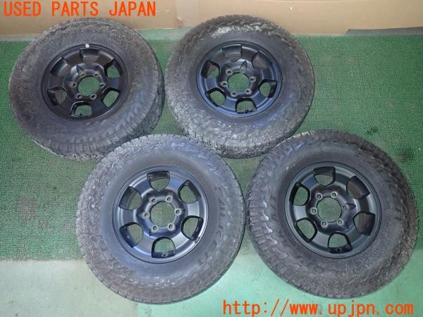 3UPJ=35060903]デリカ スペースギア シャモニー(PD6W)後期 純正? タイヤホイール 15×6JJ +33 PCD139.7 6穴 4本 中古_m0