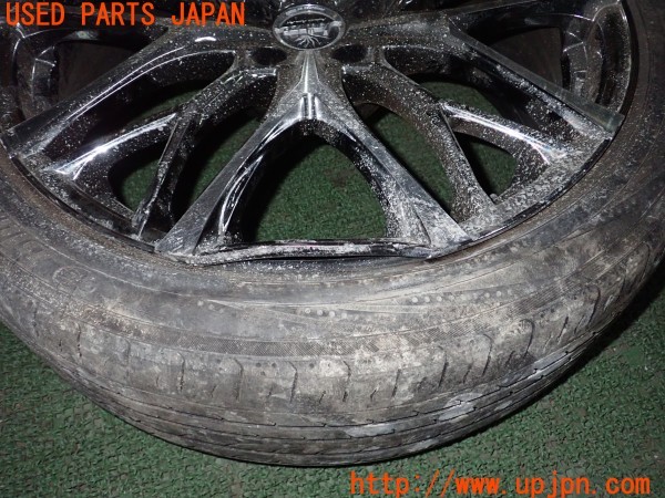 3UPJ=35070962]ヴェルファイア ハイブリッド(AYH30W)Weds ウェッズ クレンツェ ウィーバル ホイール② 20×8.5J +35 PCD114.3 5穴 2本 中古_m1