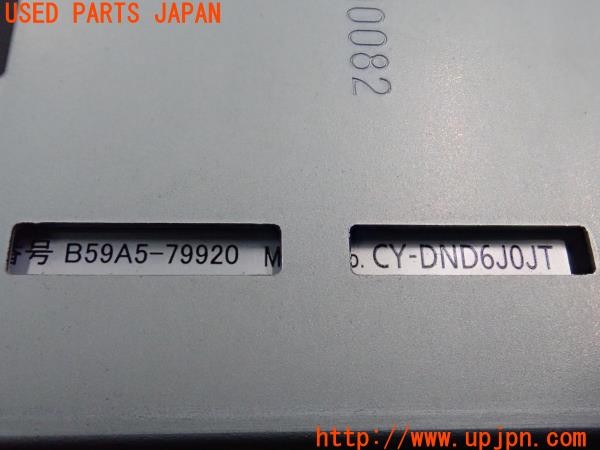 3UPJ=35080503]セレナ(GC27)純正ビルトイン Panasonic パナソニック CY-DND6J0JT ETC車載器 ETC2.0 中古_m3
