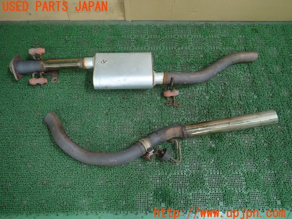 3UPJ=35160152]リンカーン ナビゲーター(型式不明)社外 リアマフラー カット済み 2分割 FLOW MASTER 42543 タイコ付き 中古_m0