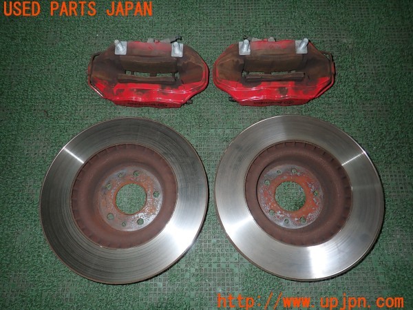 3UPJ=35210302]ルノー メガーヌR.S.(ルノー・スポール)(DZF4R)純正 brembo ブレンボ フロント キャリパーローターセット 中古_m1