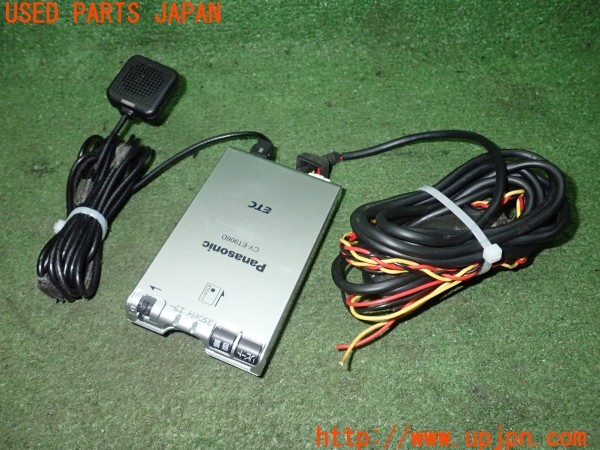 3UPJ=35210503]ルノー メガーヌR.S.(ルノー・スポール)(DZF4R)Panasonic パナソニック CY-ET906D ETC車載器 中古_m0