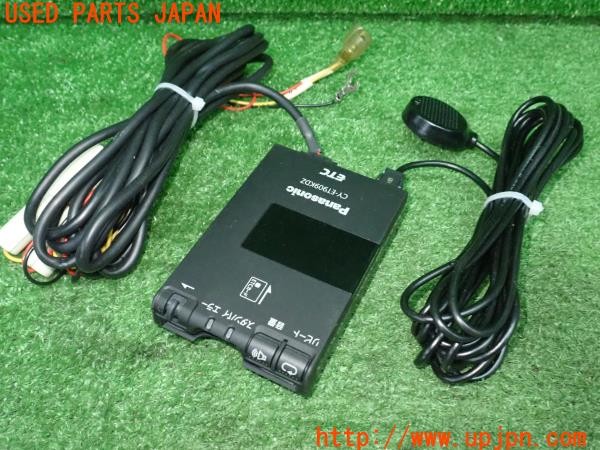 3UPJ=35230503]プジョー RCZ(T7R5F02)前期 Panasonic パナソニック CY-ET909KDZ ETC車載器 中古_m0