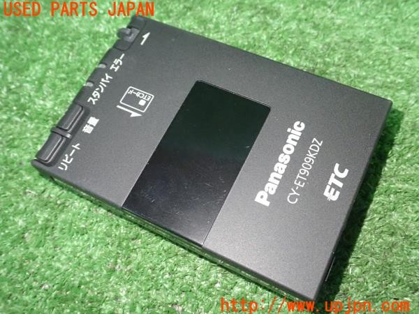 3UPJ=35230503]プジョー RCZ(T7R5F02)前期 Panasonic パナソニック CY-ET909KDZ ETC車載器 中古_m3