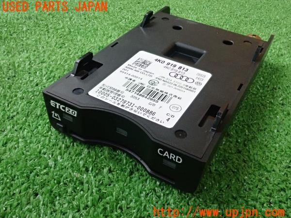 3UPJ=35240503]VW T-Cross(ティークロス)(C1DKR)前期 純正ビルトイン ETC車載器 4K0919813/99414-00014 2.0 DSRC 中古_m0