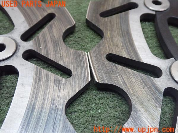 3UPJ=35360414]カワサキ ニンジャ ZX-10R(ZXT00D)ARASHI アラシ DBS034W フロントディスクローターセット 中古_m2