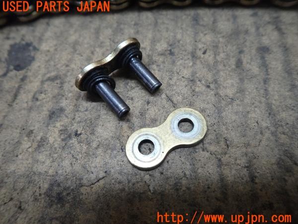 3UPJ=35360430]カワサキ ニンジャ ZX-10R(ZXT00D)DID ダイドー 525VX3 チェーン D.I.D 中古_m3