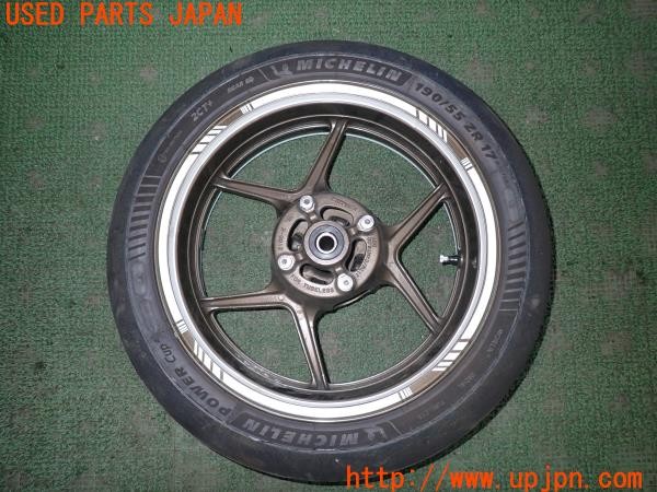 3UPJ=35360905]カワサキ ニンジャ ZX-10R(ZXT00D)純正 ENKEI R-0012 リアホイール J17M/C×MT6.00 中古_m1