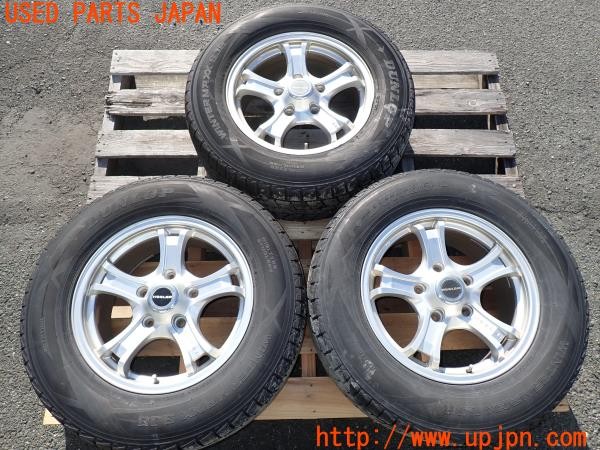 3UPJ=35380963]ランドクルーザー100(HDJ101K)前期 Weds ウェッズ KEELER FORCE ホイール 18×8J +52 PCD150 5穴 3本 中古_m0