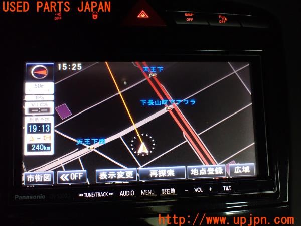 3UPJ=35480506]プジョー RCZ(T7R5F03)前期 Panasonic CN-S300D SDナビ 地図2011年 中古_m4