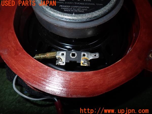 3UPJ=35490535]ルノー メガーヌ R.S.(ルノー・スポール)(DZF4R)carrozzeria カロッツェリア TS-A1370F スピーカー バッフル付き 中古_m2